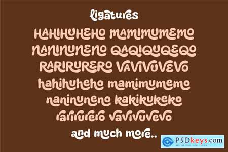 Sophia Melanie  Playful Font