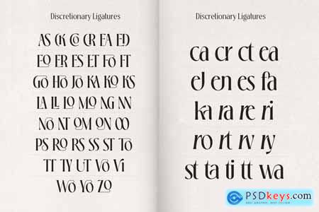 Loubrisa - Modern Branding Font