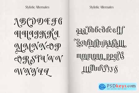 Loubrisa - Modern Branding Font