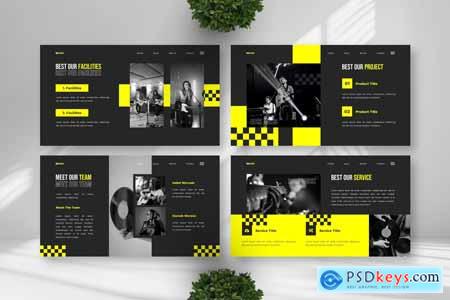 Rock Music - Music Powerpoint Templates