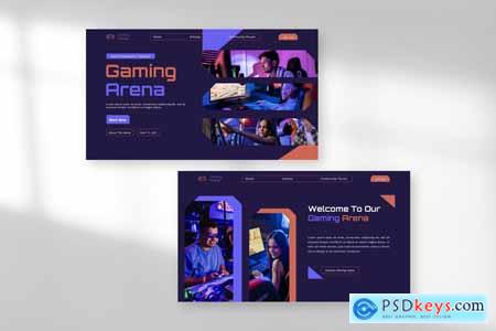 Gaming Arena - Esport Powerpoint