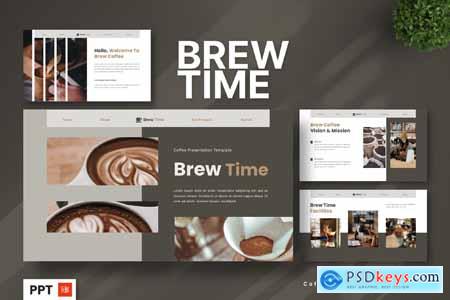 Brew Time - Coffee Powerpoint