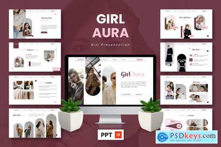 Girl Aura - Girl Powerpoint