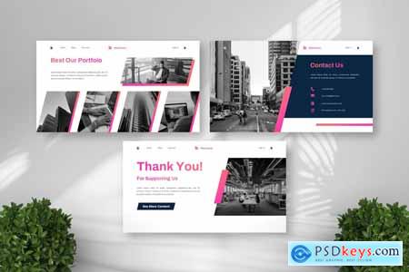 Pitch Desk - Business Powerpoint Templates