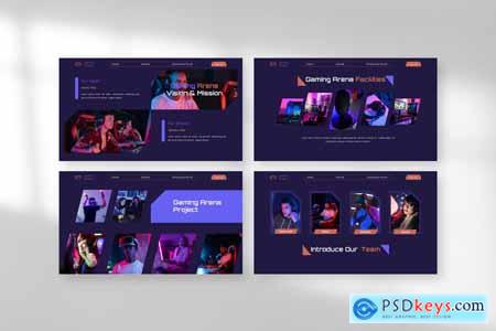 Gaming Arena - Esport Powerpoint