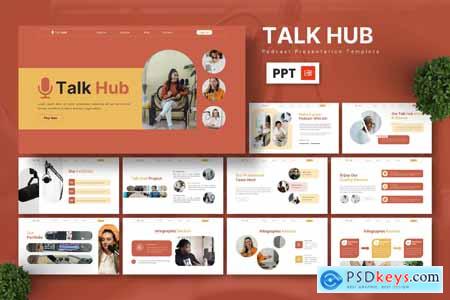 Talk Hub - Podcast Powerpoint