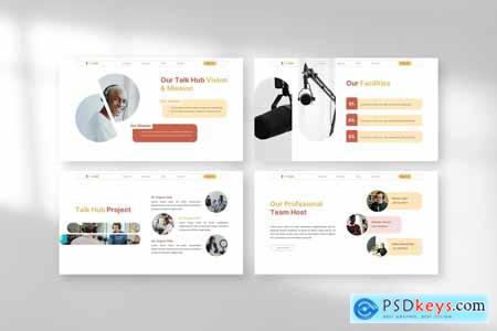 Talk Hub - Podcast Powerpoint