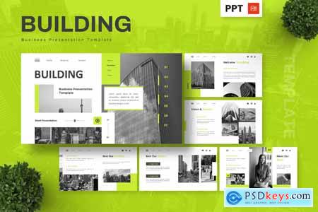 Building - Business Powerpoint Templates