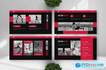 Parkour - Sport Powerpoint Templates Parkour - Sport Powerpoint Templates