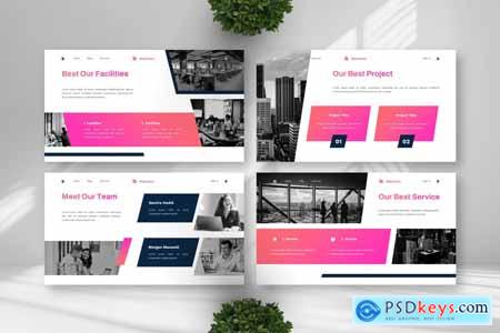 Pitch Desk - Business Powerpoint Templates