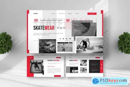 Skatewear - Skateboard Powerpoint Templates