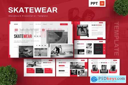 Skatewear - Skateboard Powerpoint Templates