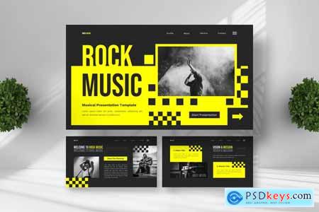 Rock Music - Music Powerpoint Templates