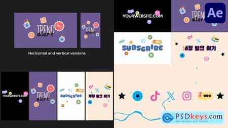 Social Media Icon Slides And Stories After Effects 58094315 