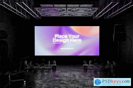 Landscape LED Screen Mockup