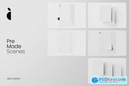 (SIM) Restaurant Menu Mockup