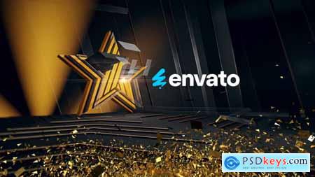 3d star logo Intro 58098966