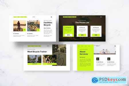 Bicycle - Sport Powerpoint Templates Bicycle - Sport Powerpoint Templates