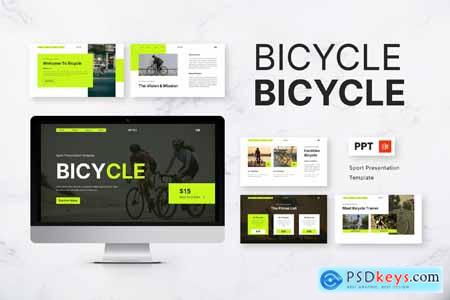 Bicycle - Sport Powerpoint Templates Bicycle - Sport Powerpoint Templates