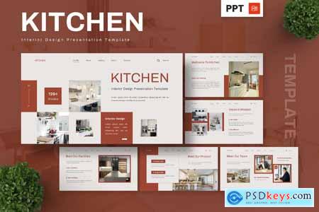 Kitchen - Interior Design Powerpoint Templates