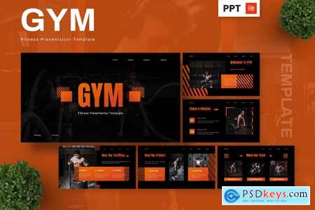 GYM - Fitness Powerpoint Templates
