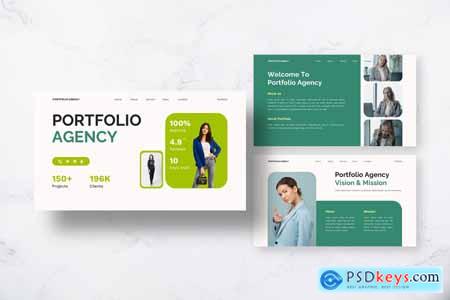 Portfolio Agency - Business Powerpoint Templates