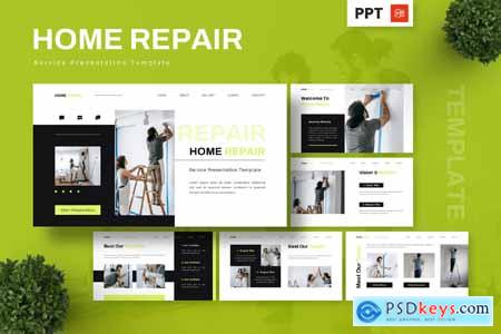 Home Repair - Service Powerpoint Templates