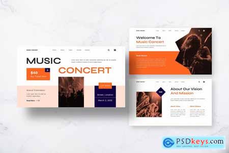 Music Concert - Musical Powerpoint Templates