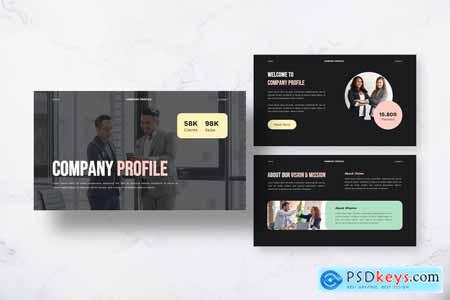 Company Profile - Business Powerpoint Templates