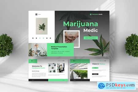 Marijuana Medic - Medical Powerpoint Templates