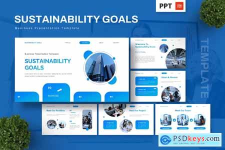 Sustainability Goals - Business Powerpoint Templat