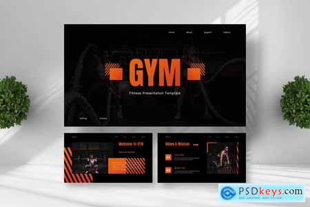 GYM - Fitness Powerpoint Templates