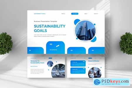 Sustainability Goals - Business Powerpoint Templat