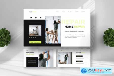 Home Repair - Service Powerpoint Templates