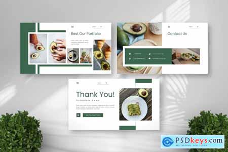 Avocado - Food Powerpoint Templates