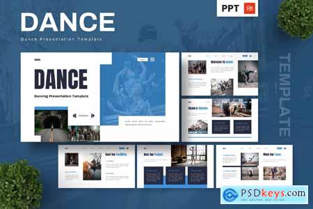 Dance - Dancing Powerpoint Templates