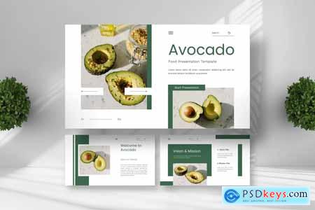 Avocado - Food Powerpoint Templates