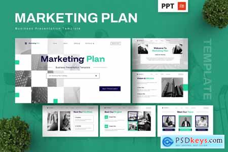 Marketing plan - Business Powerpoint Templates