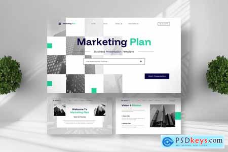 Marketing plan - Business Powerpoint Templates