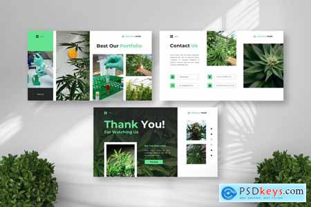 Marijuana Medic - Medical Powerpoint Templates