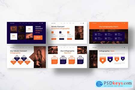 Music Concert - Musical Powerpoint Templates