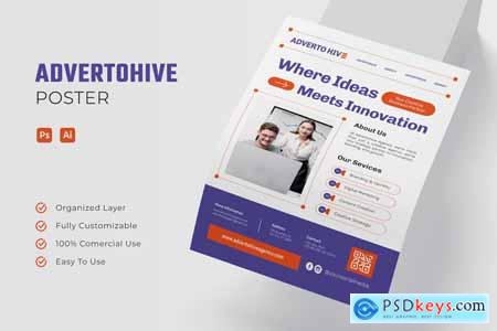 Advertohive Agency Business - Poster