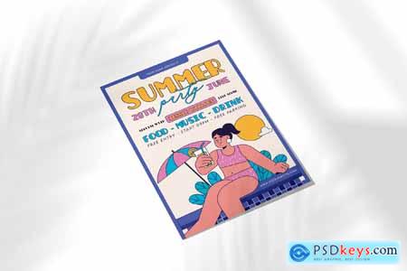 Happy Summer Day Flyer Templates