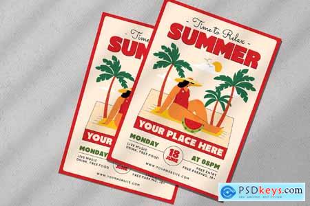 Summer Flyer Template