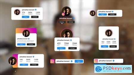 Instagram Follow Element 58109878