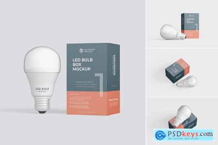 LED bulb mockup