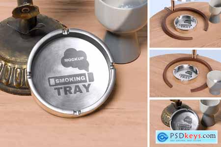 Ash Tray Mockup