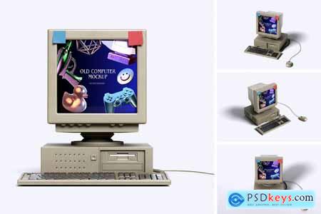 Old Computer Mockup