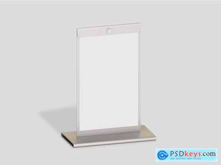 Table Standee Mockup