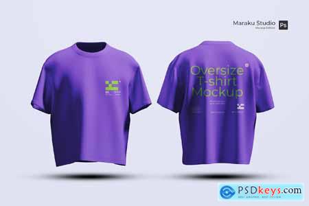 Oversize T-shirt Mockup